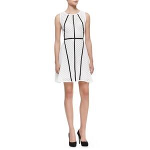 NWT MILLY Architectural Seam Dress